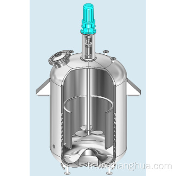 Réacteur d&#39;enveloppe chimique de cristallisation pharmaceutique